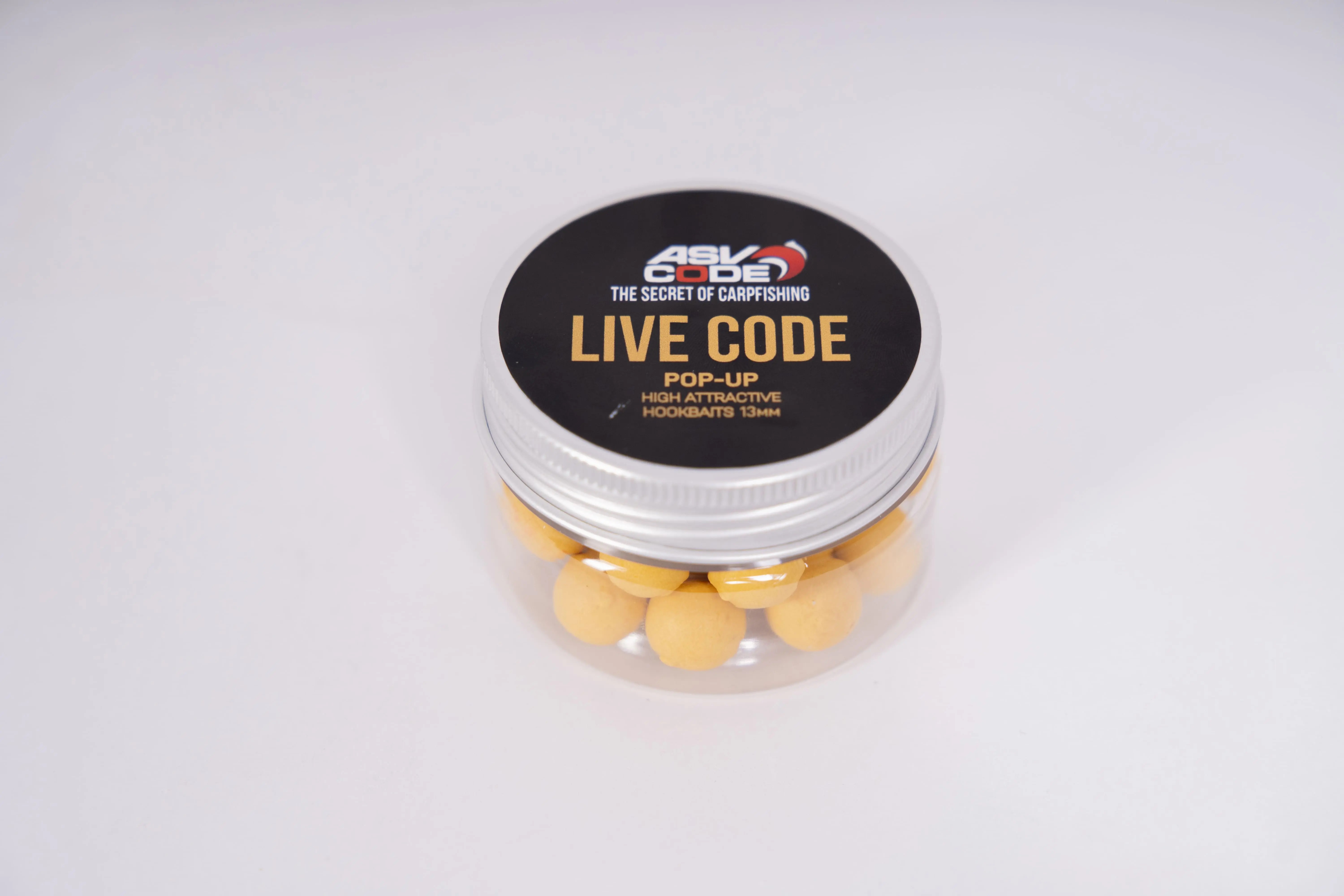ASV-CODE Бойлы насадочные POP-UP 13 мм со вкусом Live Code