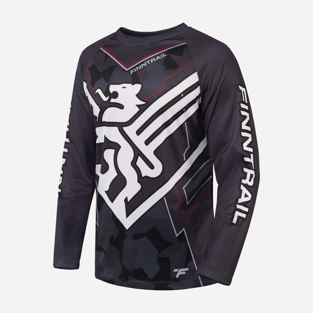 FINNTRAIL Джерси Jersey 6601 CamoShadowBlack (XL)