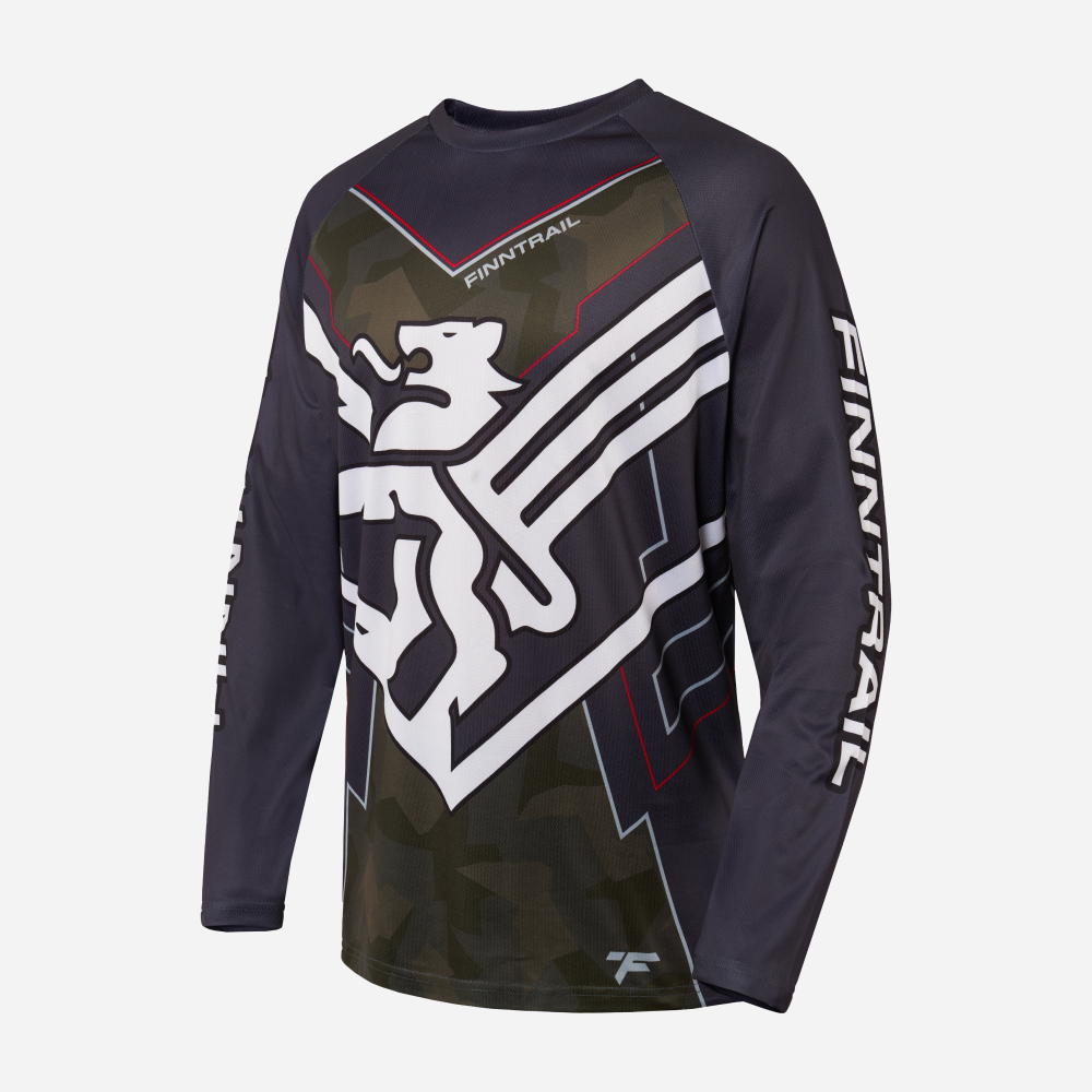 FINNTRAIL Джерси Jersey 6601 CamoShadowGreen (XXL)