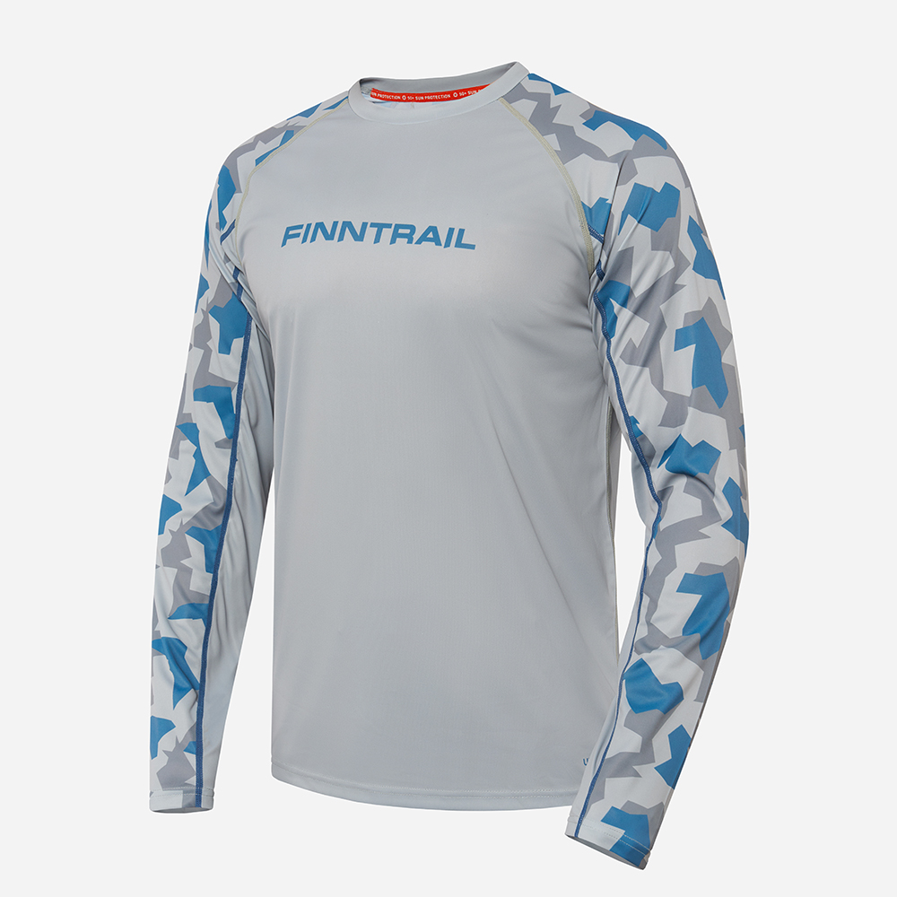FINNTRAIL Лонгслив Wave 6612 Grey (XL)