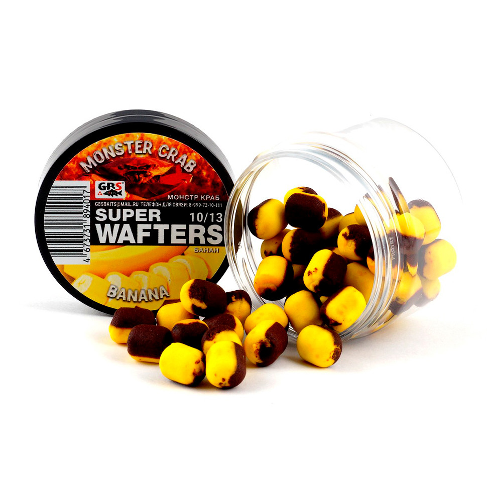 Бойлы GBS WAFTERS 10/13 Монстр-Краб Банан