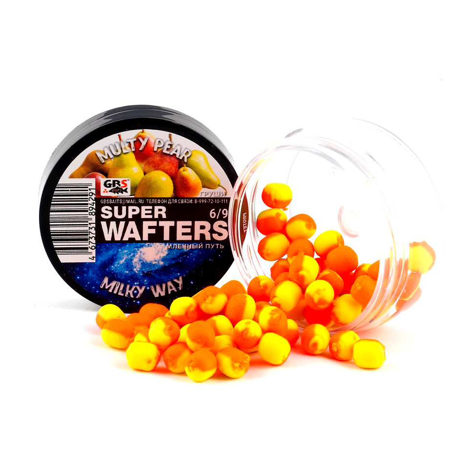 Бойлы GBS WAFTERS 6/9 Мульти Груша Млечный Путь