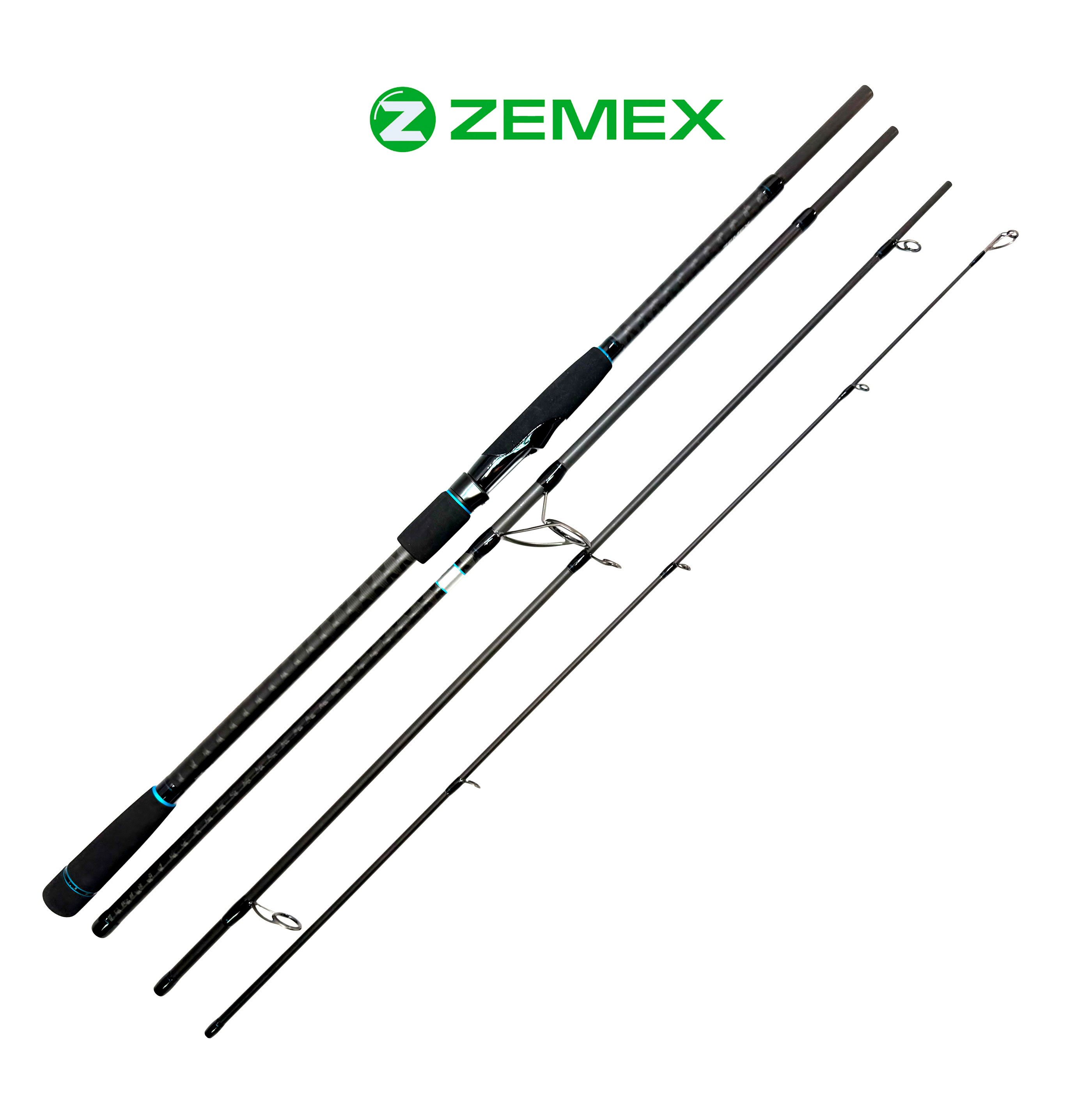 ZEMEX Спиннинговое удилище Finder travel 9054H 20-60 грамм 2.74 метра