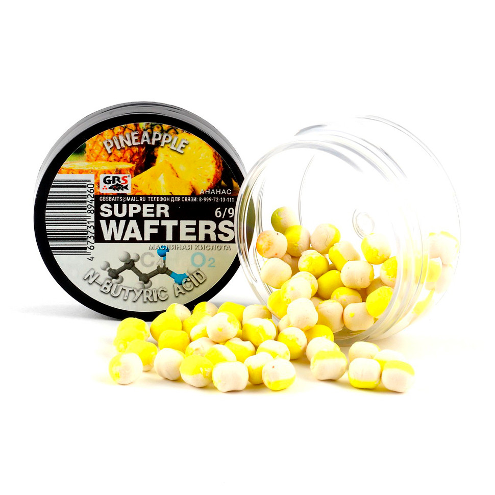 Бойлы GBS WAFTERS 6/9 Ананас и Масляная Кислота