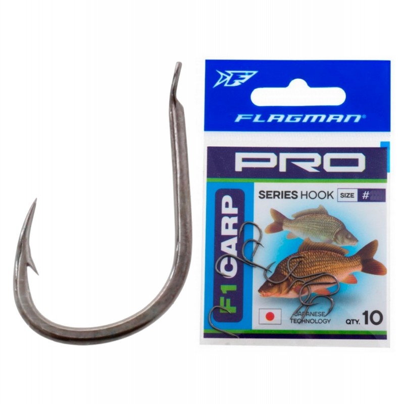 FLAGMAN Крючок Pro F1 Carp № 10