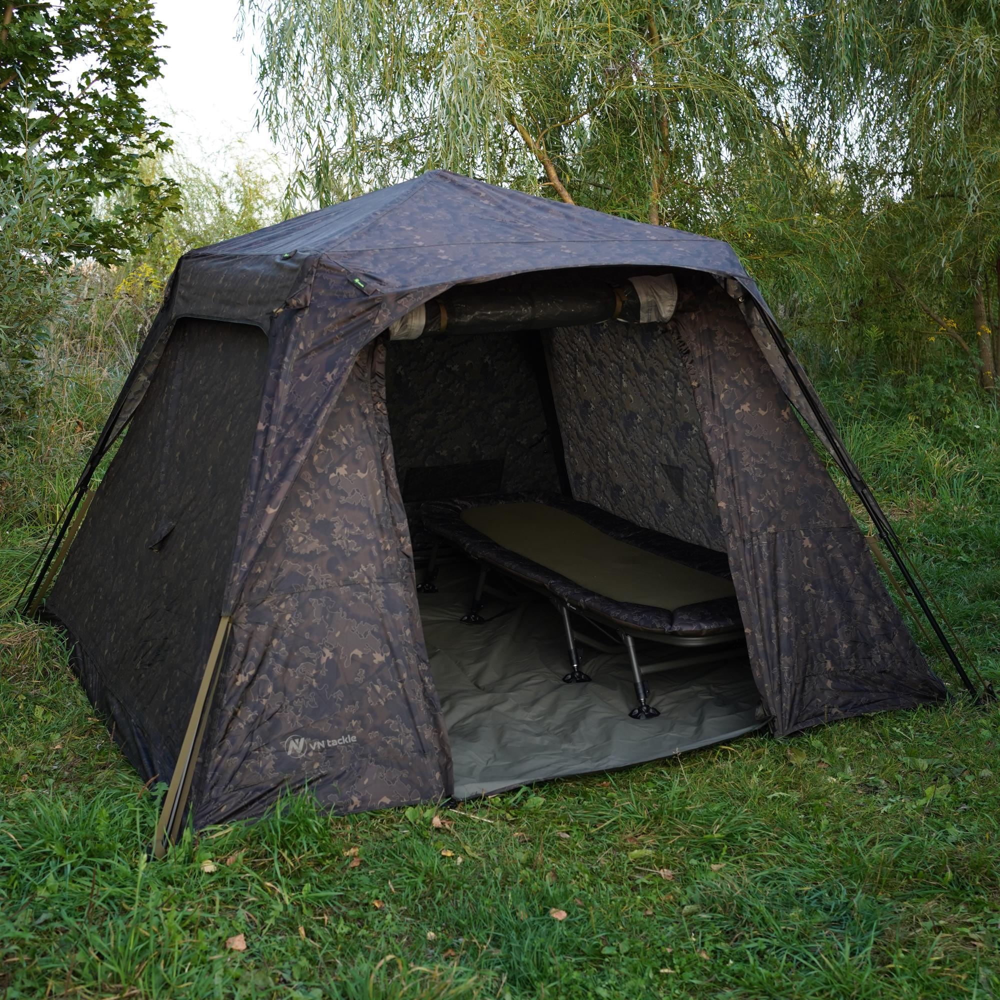VN Tackle Шатёр рыболовный Ram Camo 1-2 man 260x170