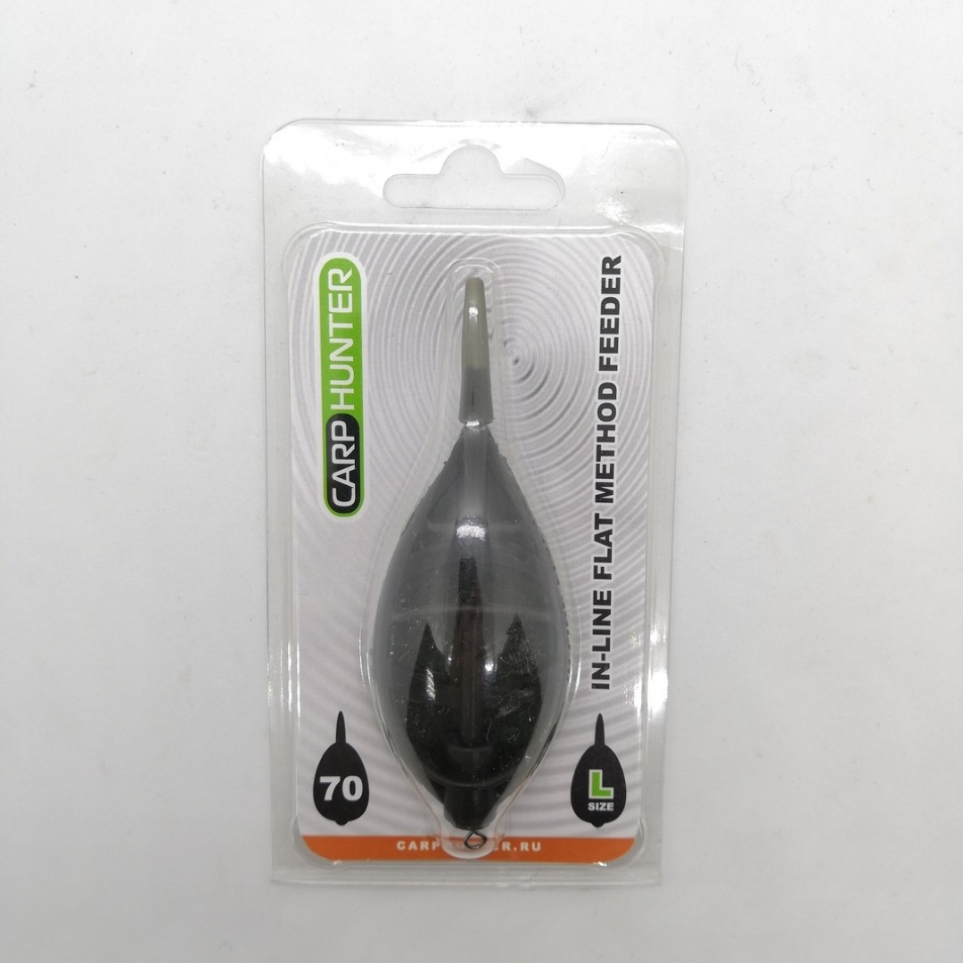 CARP HUNTER Флэт кормушка Flat Method Feeder Large 70 грамм