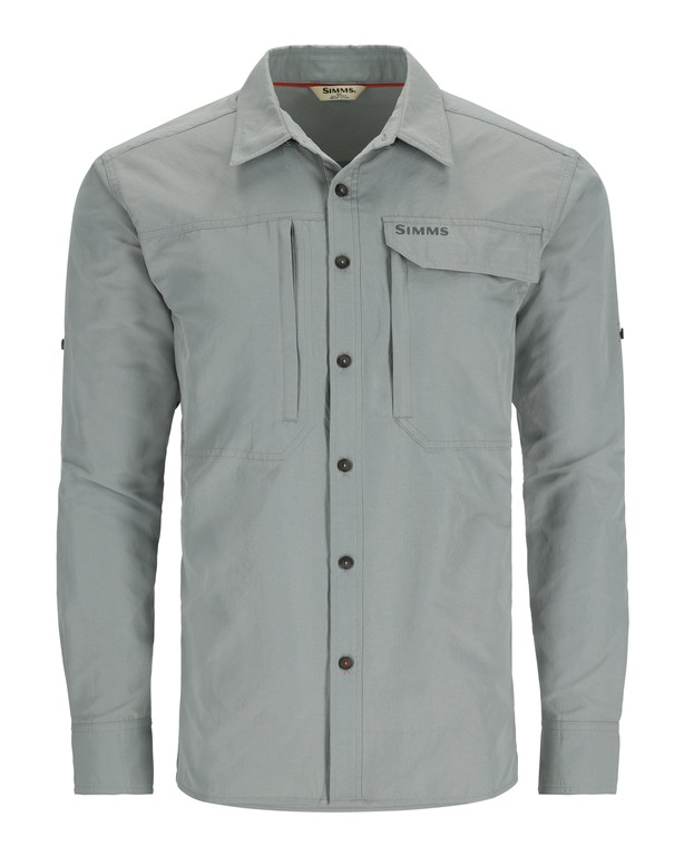 Рубашка Simms Guide Fishing Shirt (Cinder, S)