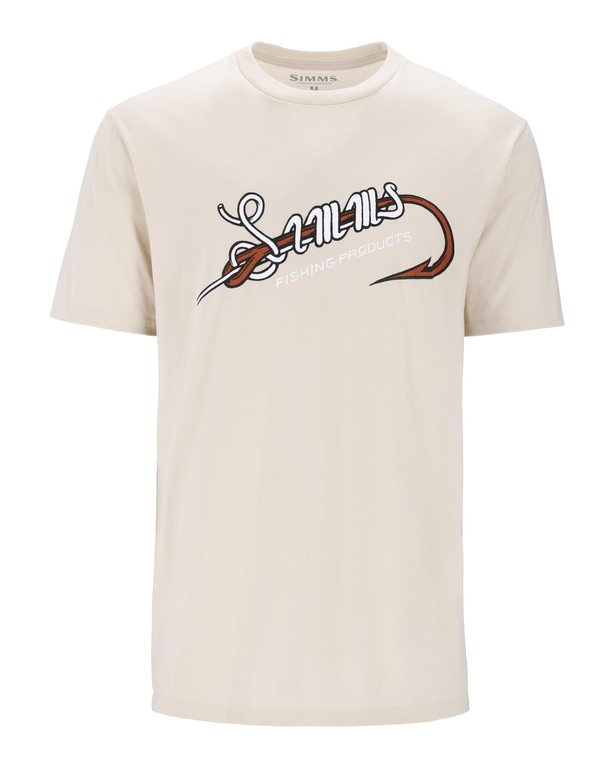 Футболка Simms Hook & Loop T-Shirt (Natural, S)