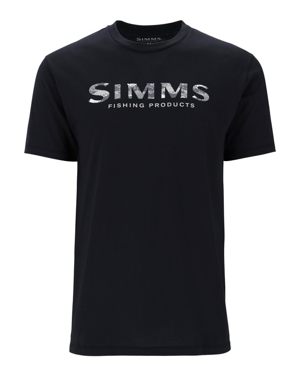 Футболка Simms Simms Shroud Fill Logo T-Shirt (Black, L)