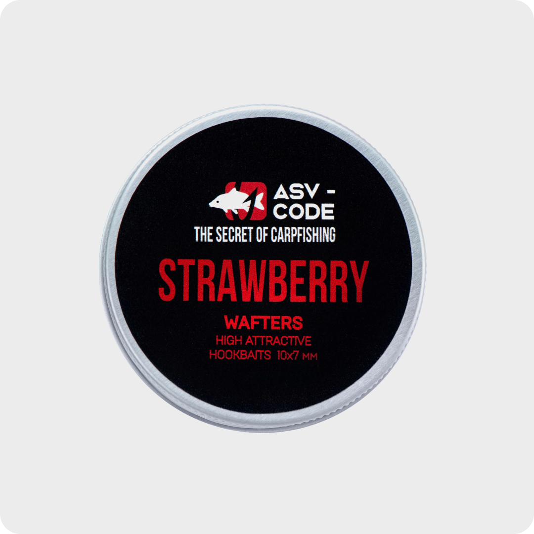 ASV-CODE Бойлы насадочные WAFTERS 10*7мм со вкусом Клубники