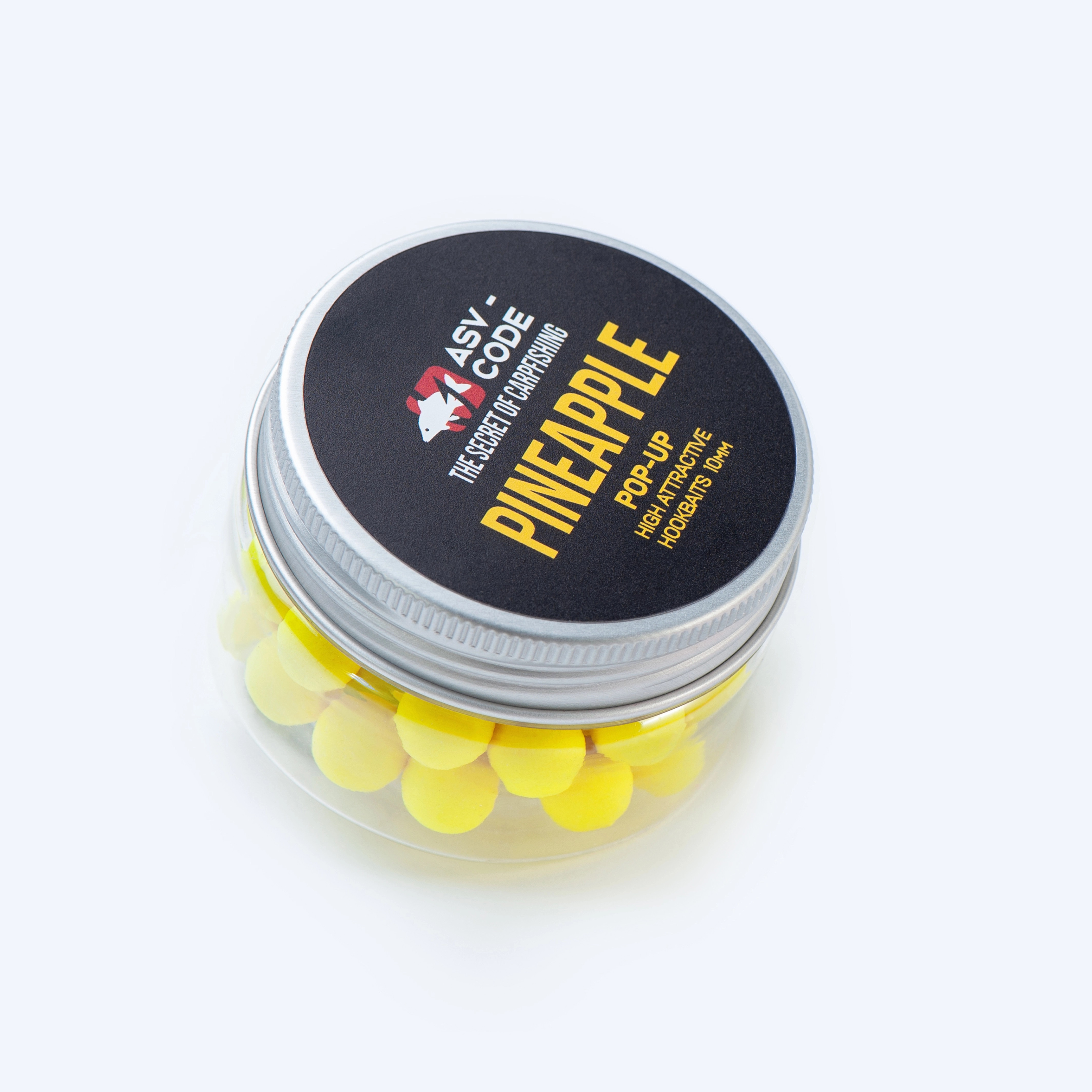 ASV-CODE Бойлы насадочные POP-UP 10 мм со вкусом Ананаса